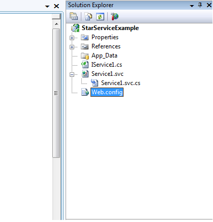 Select web.config